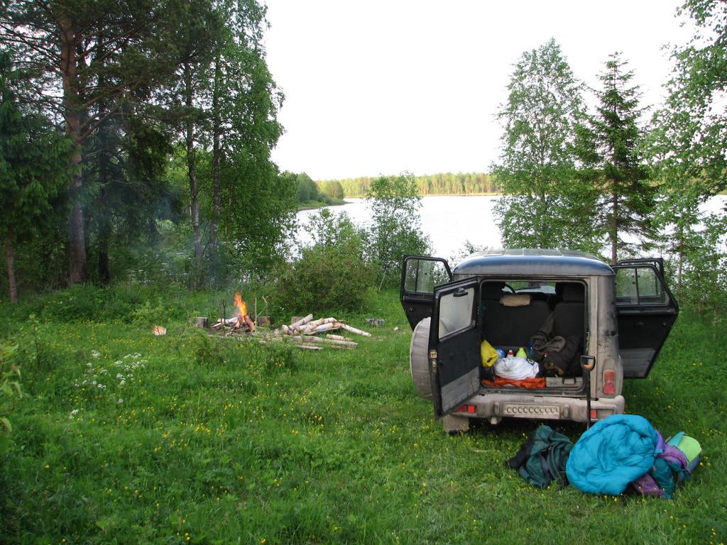 Вологодская область, Клементьевское озеро. Лето 2009.