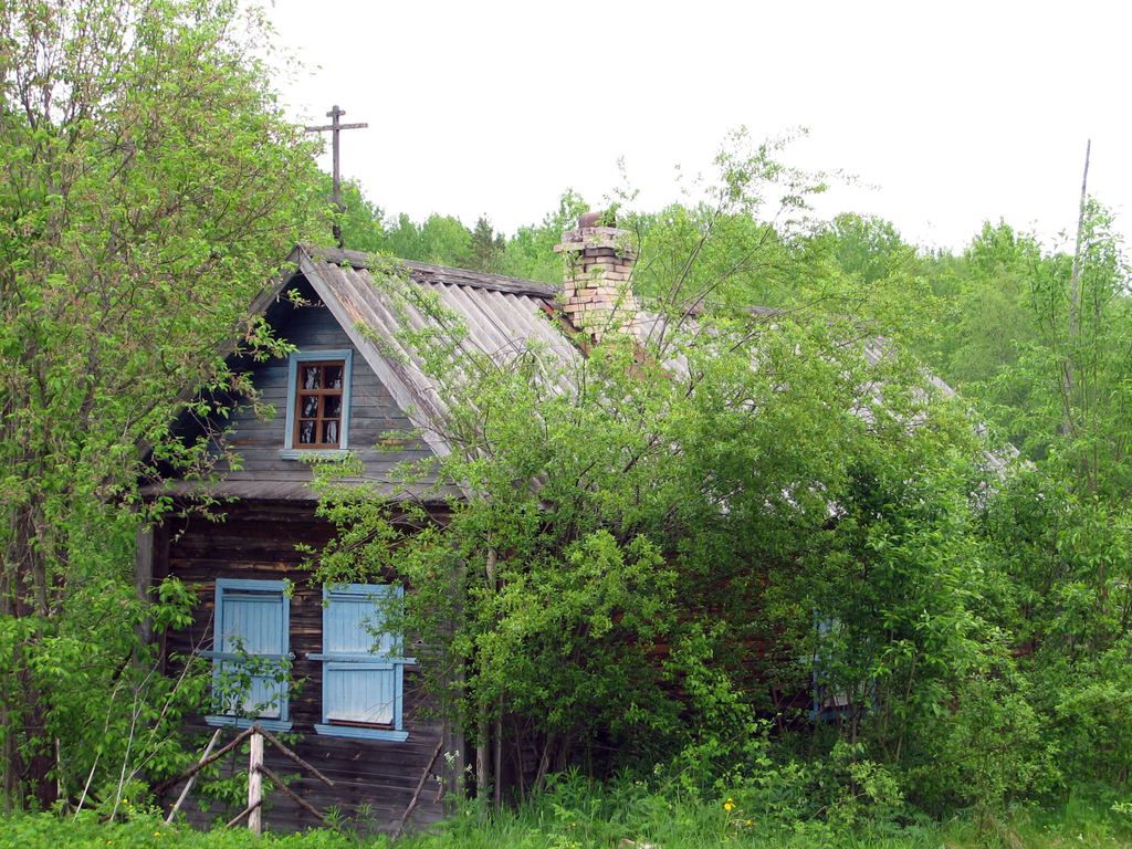 Ленинградская область, Подпорожский район. Домик рыбаков.
