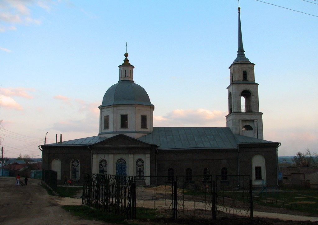 Церковь Рождества Богородицы. Липецкая область, Елец. Весна 2011 года.