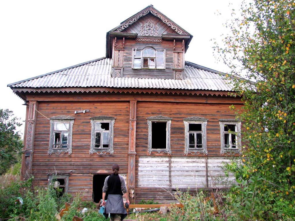 Костромская область, заброшенная деревня Середино. Осень 2009.
