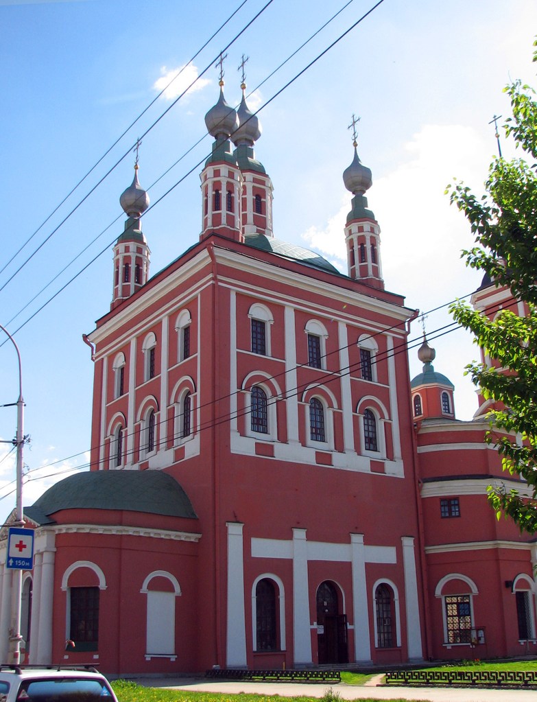 Церковь Николая Чудотворца Ямская в Рязани. Весна 2011.