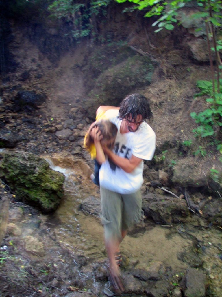Калужская обл. Жуковский р-н водопад близ д.Кислино. Лето 2011.