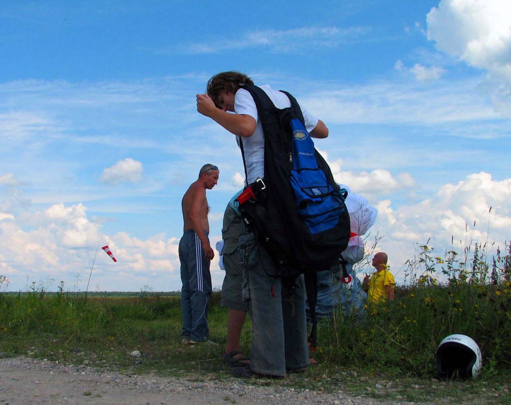 Московская область. Параплан. Лето 2009.