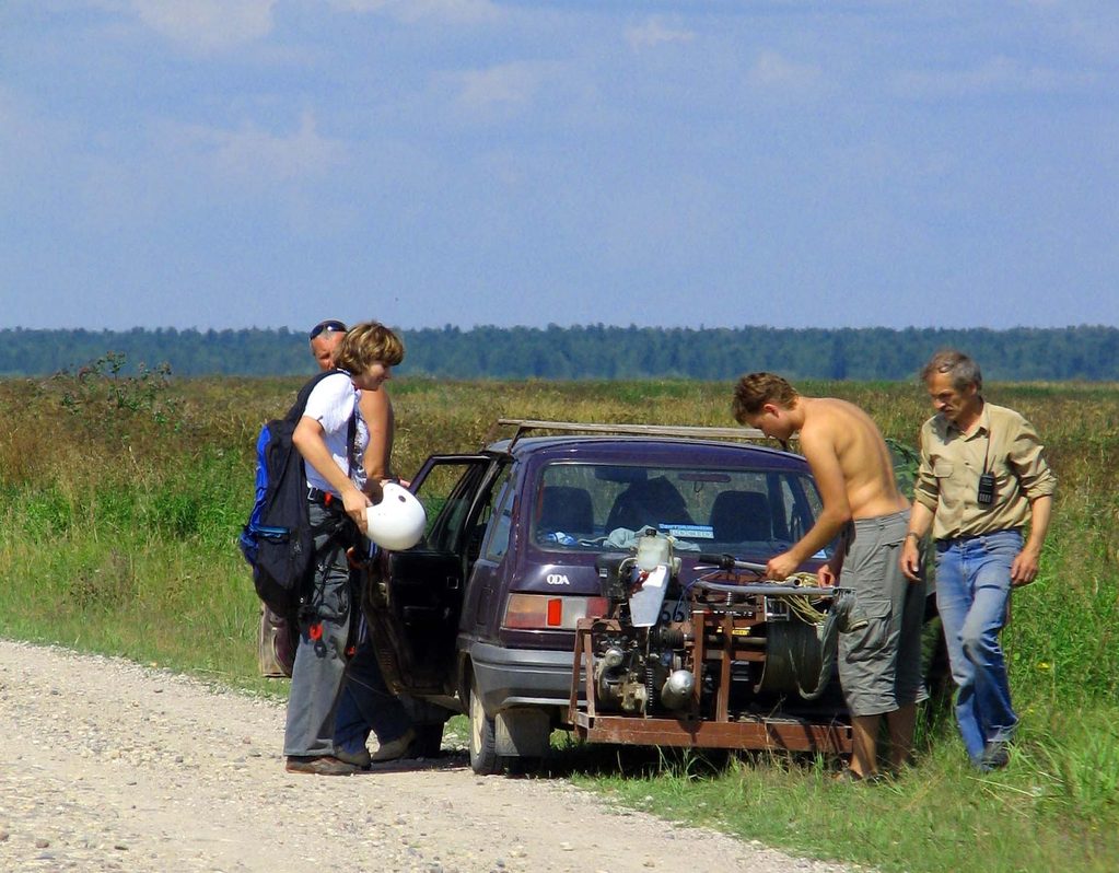Московская область. Параплан. Лето 2009.