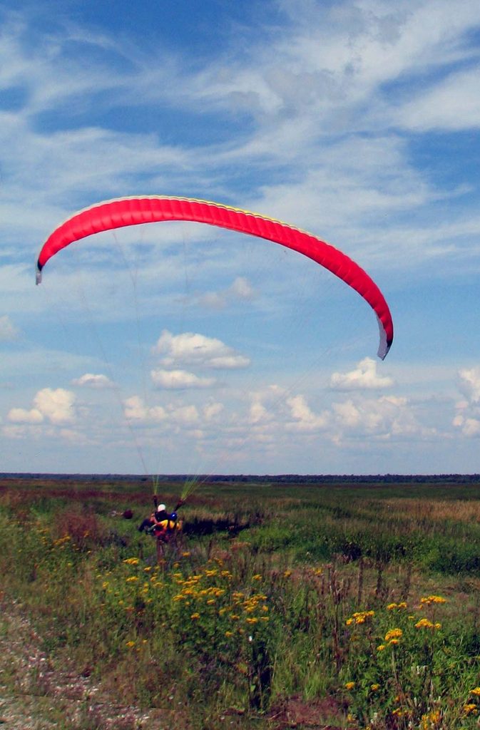 Московская область. Параплан. Лето 2009.