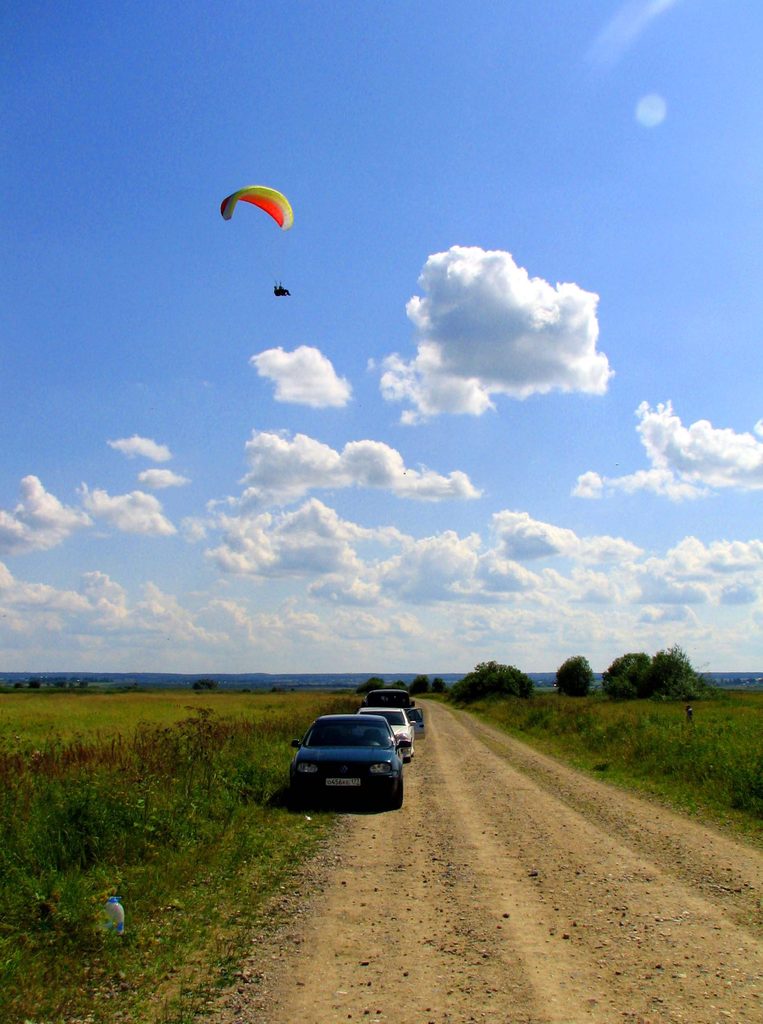 Московская область. Параплан. Лето 2009.