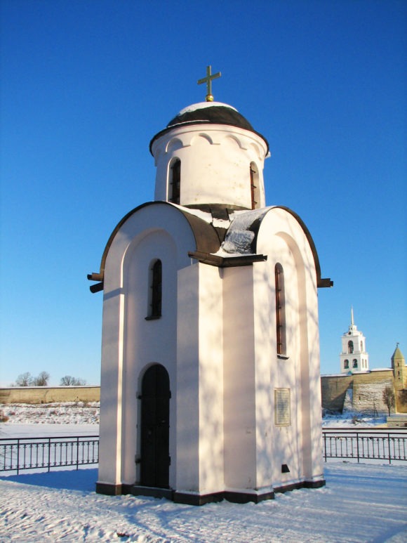 г. Псков. Ольгинская часовня. Зима 2009.