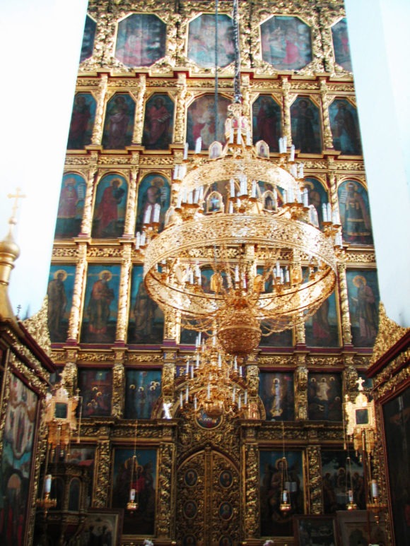 Троицкий собор в Псковском кроме. Зима 2009.