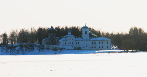 г. Псков, Мирожский монастырь. Зима 2009.