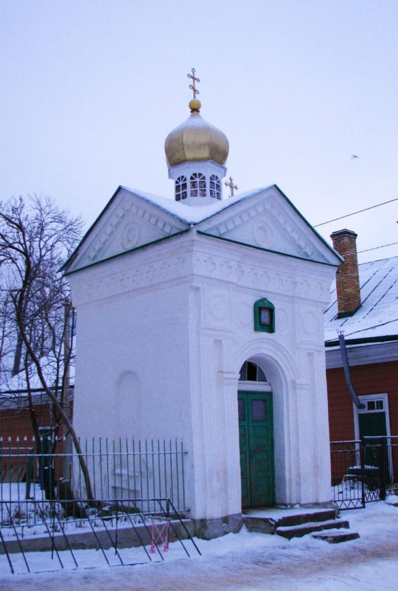 Псковская область, г. Печоры. Зима 2009.