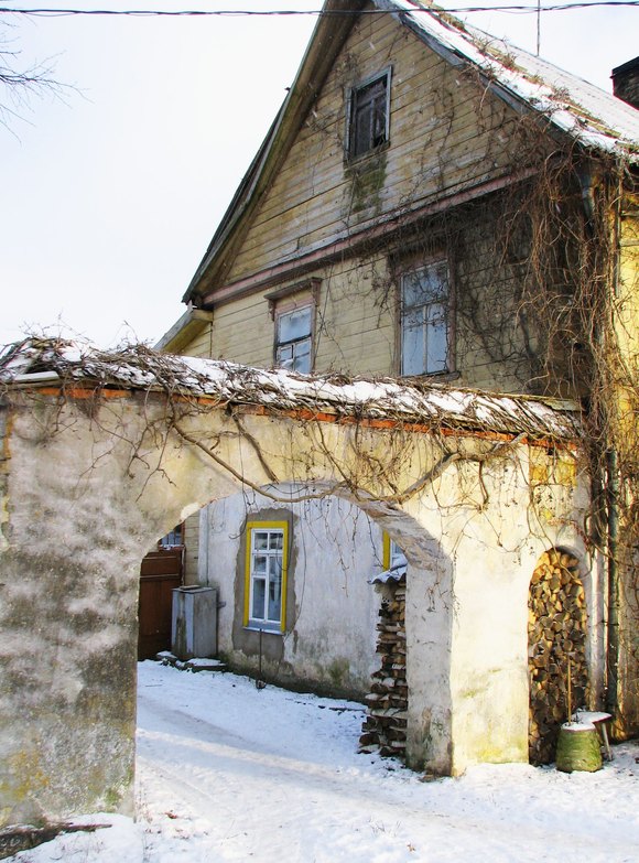 Псковская область, Печорский район, Старый Изборск. Зима 2009.