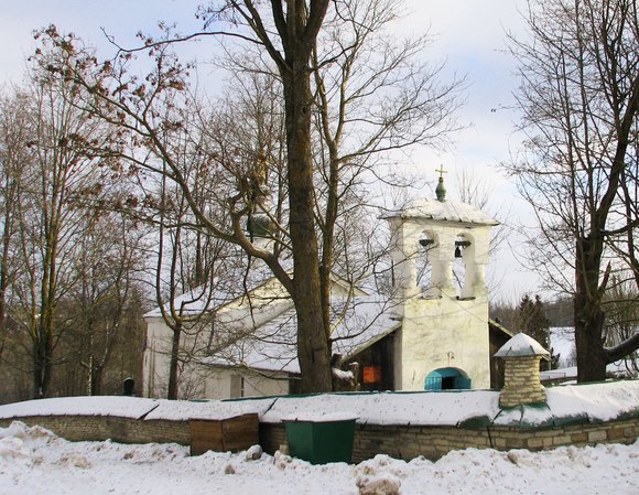 Псковская область, Печорский район, Старый Изборск. Зима 2009.