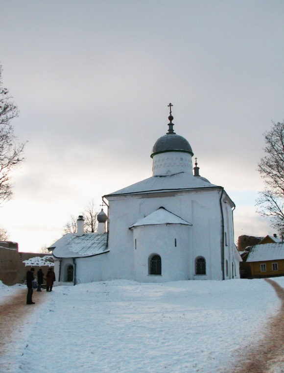 Псковская область, Печорский район, Изборская крепость. Зима 2009.