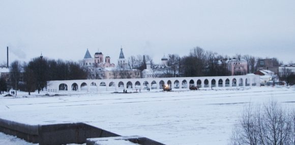 г. Великий Новгород. Ярославово Дворище. Зима 2009.