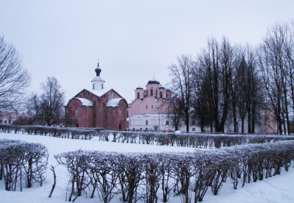 г. Великий Новгород. Ярославово Дворище. Зима 2009.