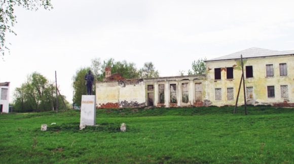 с. Небылое Юрьев-Польского района Владимирской области. Весна 2010.