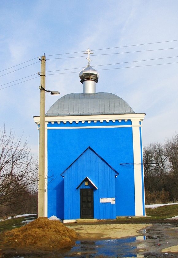 Московская обл., Каширский р-н, с. Тарасково. Церковь Иконы Божией Матери Казанская. Весна 2012.