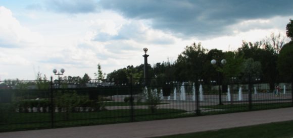 Площадь Воинской Славы. г. Козельск Калужской области. Май 2012.