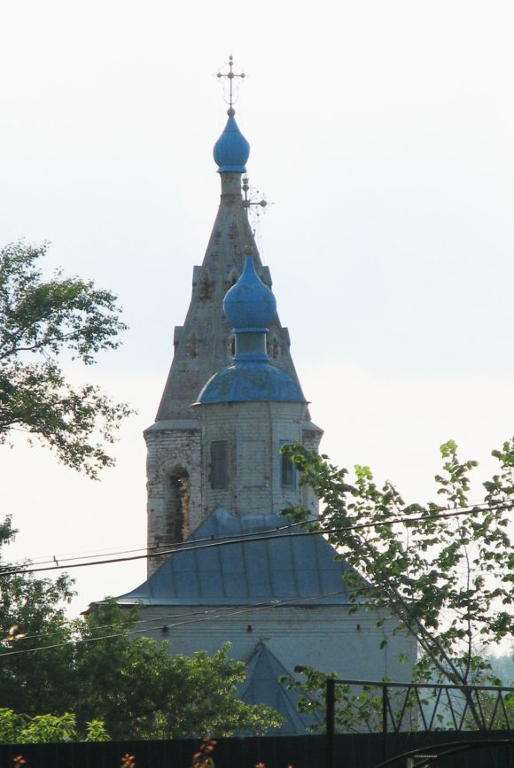 Рязанская область, Михайловский район, г. Михайлов. Церковь Рождества Пресвятой Богородицы. Лето 2012.