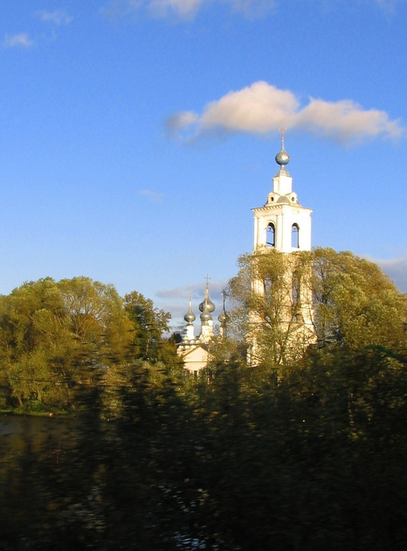 Владимирская область, Собинский район, с. Бабаево. Церковь Михаила Архангела. Осень 2012.