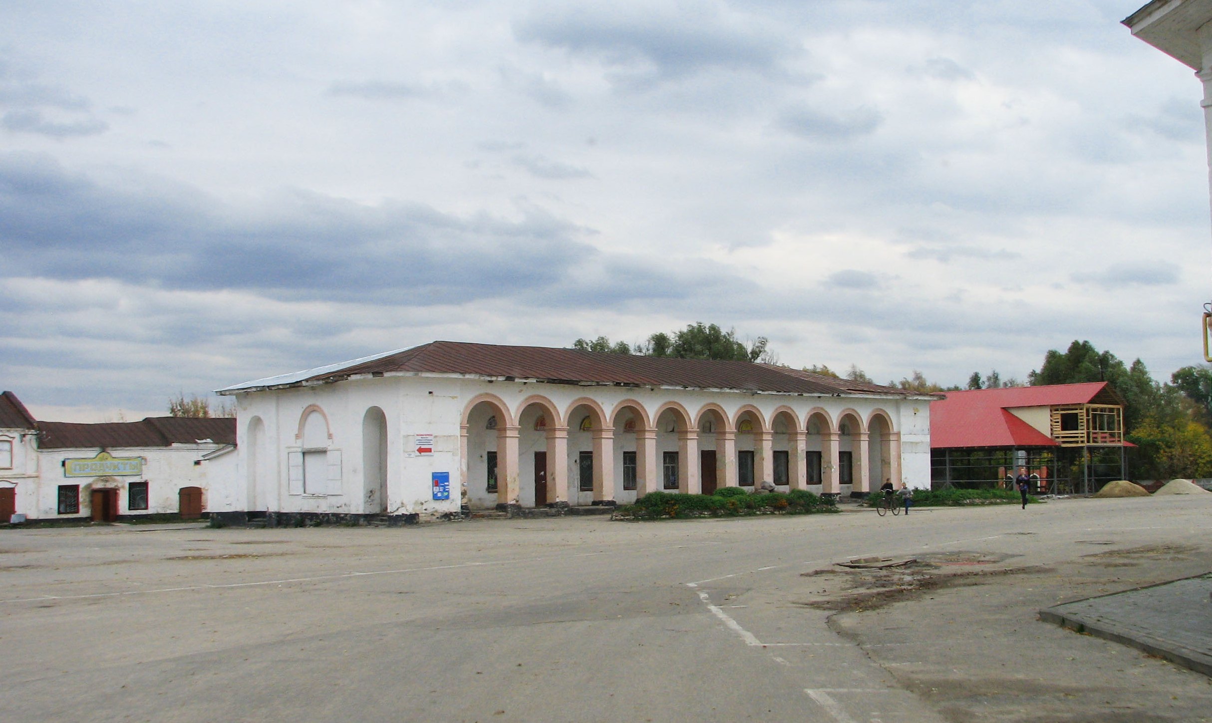 Пос. Ела́тьма Касимовский район Рязанской области. Осень 2012.