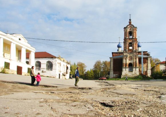 Рязанская область, г. Касимов. Успенская церковь. Осень 2012.