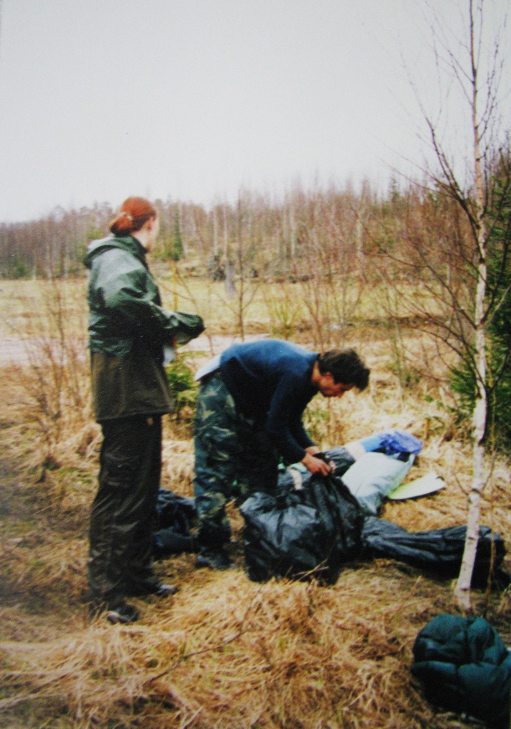 р. Кузьма Подпорожский район Ленинградской области. Весна 2005.