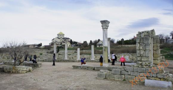 Украина, Крым, г. Севастополь, Херсонес. Весна 2013.