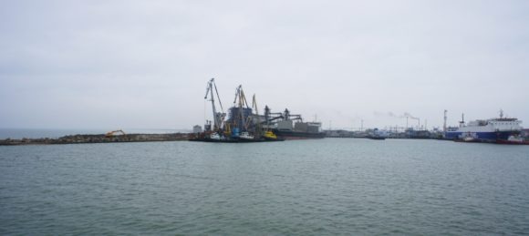 Керченский пролив, паром. Весна 2013.