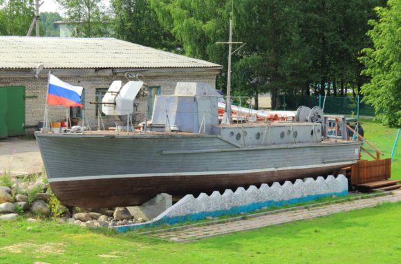 Вологодская область, г. Вытегра, Подводная лодка Б-440. Лето 2013.