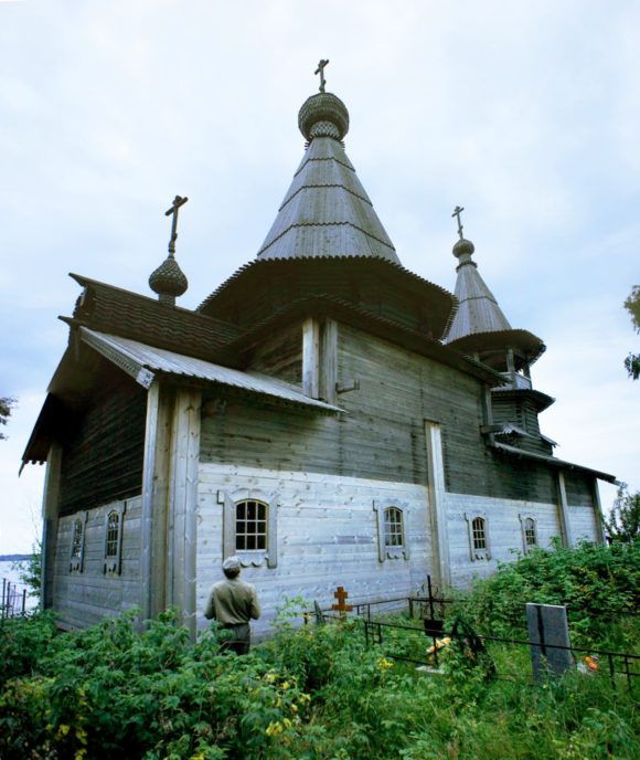 республика Карелия, Медвежьегорский район, село Челмужи. Лето 2013.
