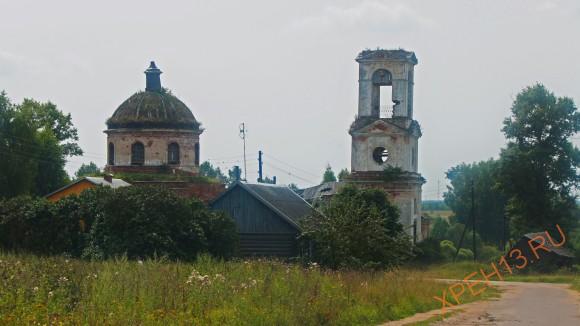 Церковь Троицы Живоначальной, между 1819 и 1830 гг.