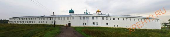 Ленинградская область, Лодейнопольский район, д. Старая Слобода. Свято-Троицкий Александро-Свирский мужской монастырь. Лето 2013.