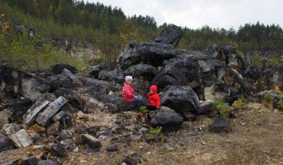 Владимирская область, Судогодский район, Андреевский карьер. Осень 2013.