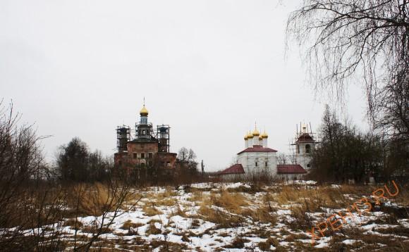 Калужская область, Жуковский район, с. Турбино. Зима 2014.