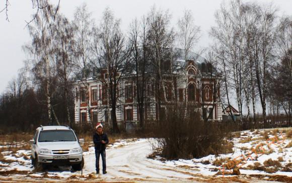 Калужская область, Жуковский район, между д.Марьино и д.Овчинино. Зима 2014.