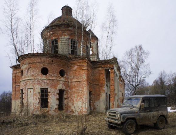 Калужская область, Малоярославецкий р-н, д. Башмаково. Весна 2014.