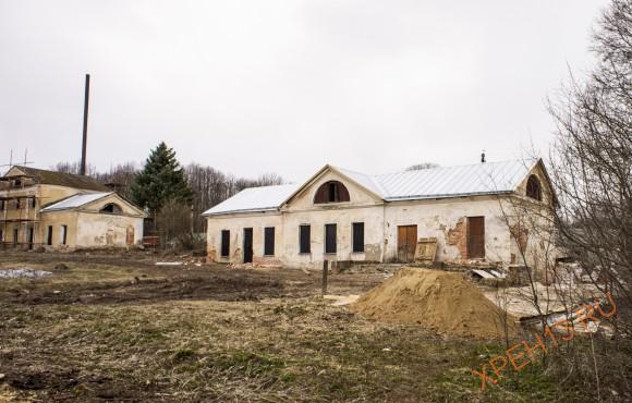 Усадьба Дубровка. Калужская область, Малоярославецкий район, с.Дубровка. Весна 2014.
