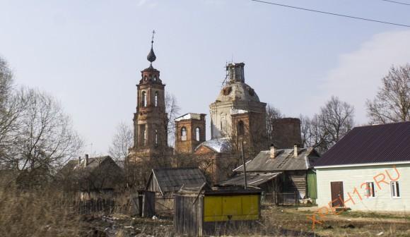 Калужская область, Юхновский район, с. Щелканово. Весна 2014.