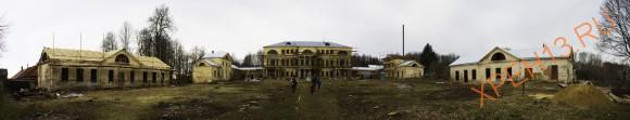 Усадьба Дубровка. Калужская область, Малоярославецкий район, с.Дубровка. Весна 2014.