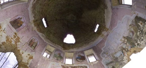 Калужская обл., Малоярославецкий р-н, ур. Логино (1 км ЮЗ д. Осоргино). Весна 2014.
