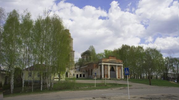 с. Степурино Старицкого района Тверской области. Весна 2014.