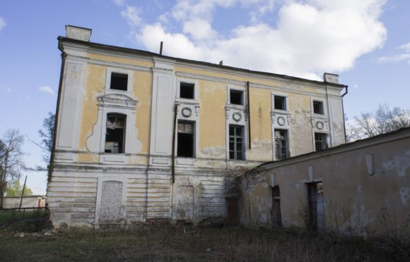Усадьба Грузины. Тверская область, Торжокский р-н, Грузины. Весна 2014.