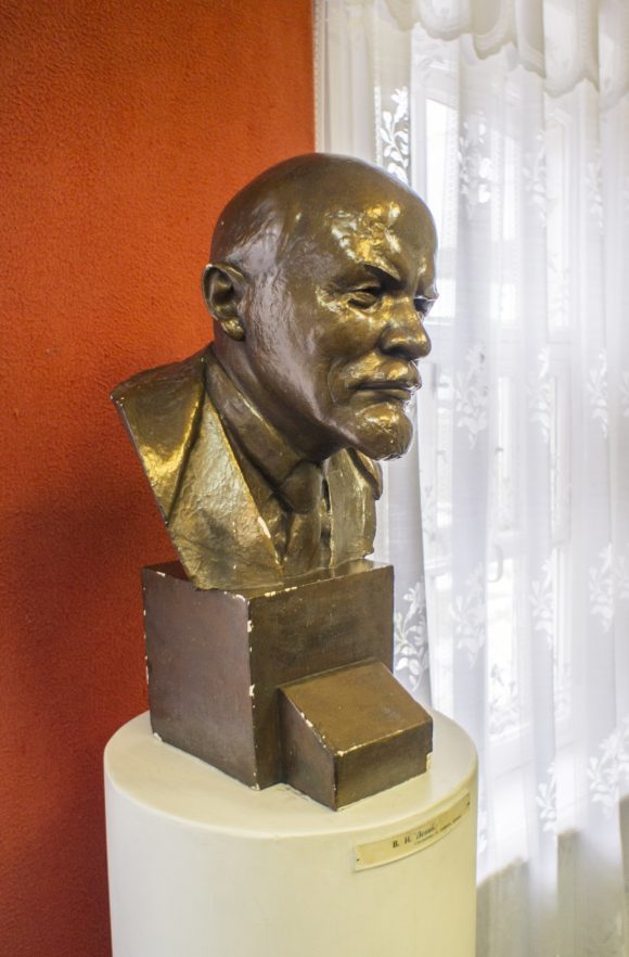Прижизненная скульптура, сделанная с Владимира Ильича. 