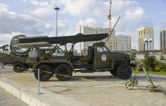Свердловская область, г. Верхняя Пышма. Музей "Боевая слава Урала". Лето 2015.