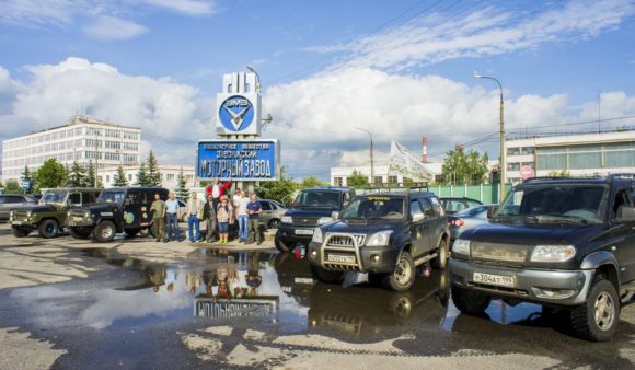 г. Заволжье, Городецкий район Нижегородской области. Завод ЗМЗ. Лето 2015.