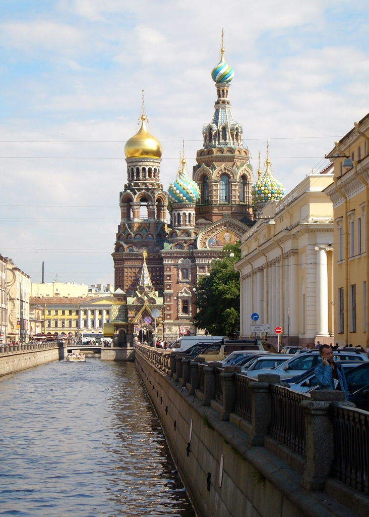 Храм Спас-на- Крови в Санкт-Петербурге.