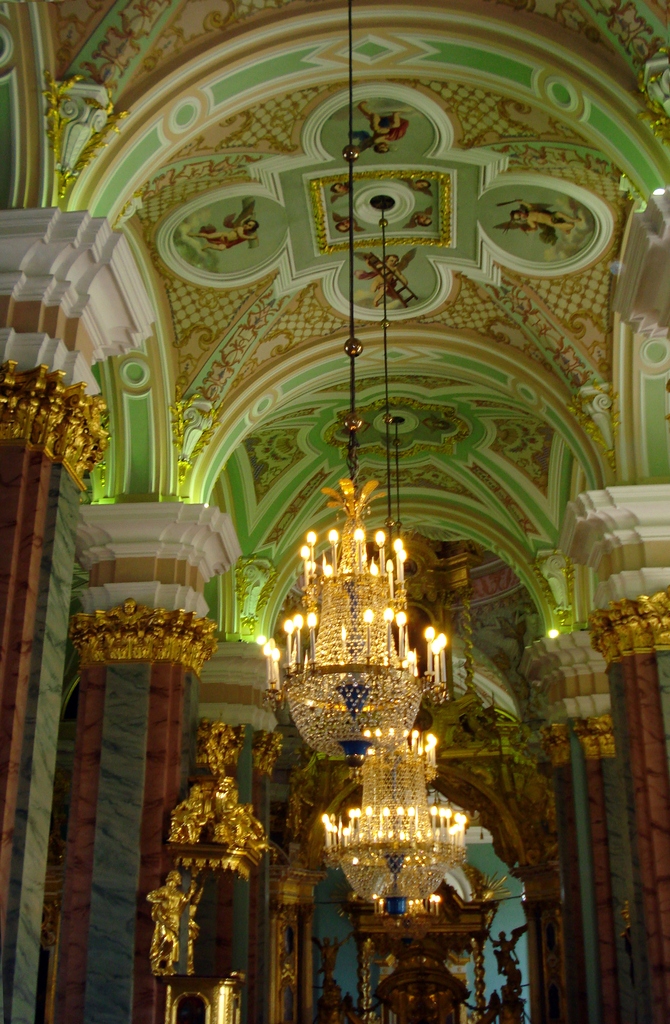 в Петропавловской крепости Санкт-Петербурга.