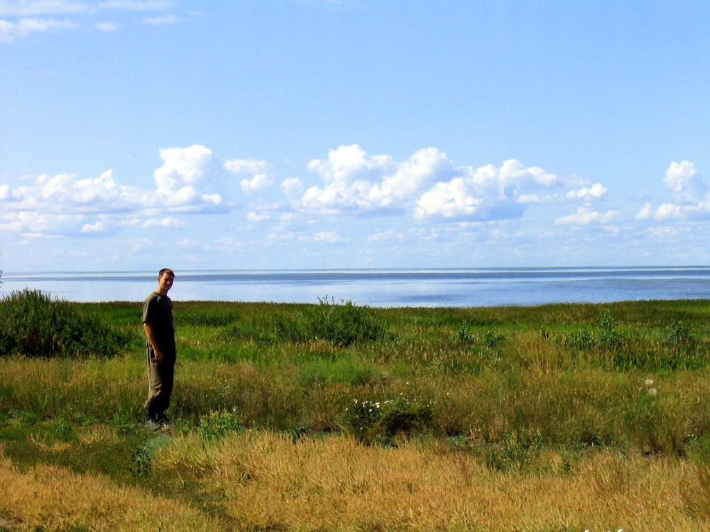 Кулунда, Кулундинское озеро, Алтайский край. Лето 2004.