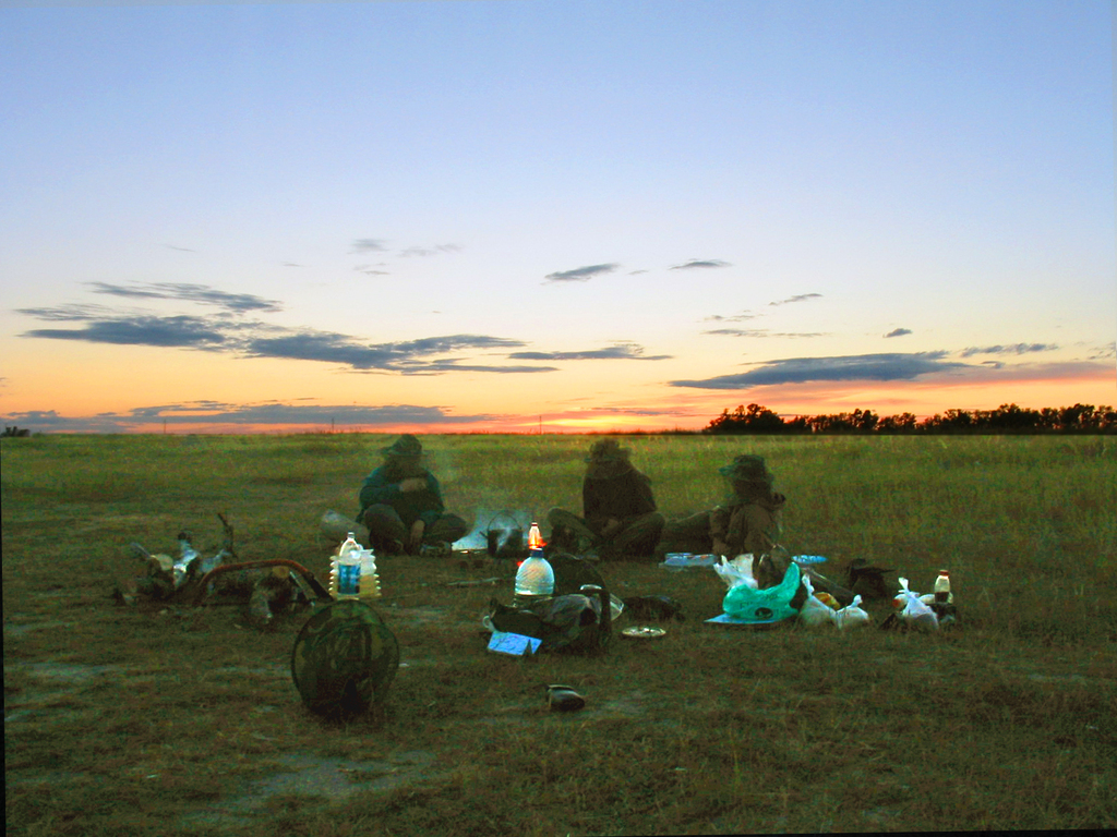 Кулунда, Алтайский край. Лето 2004.